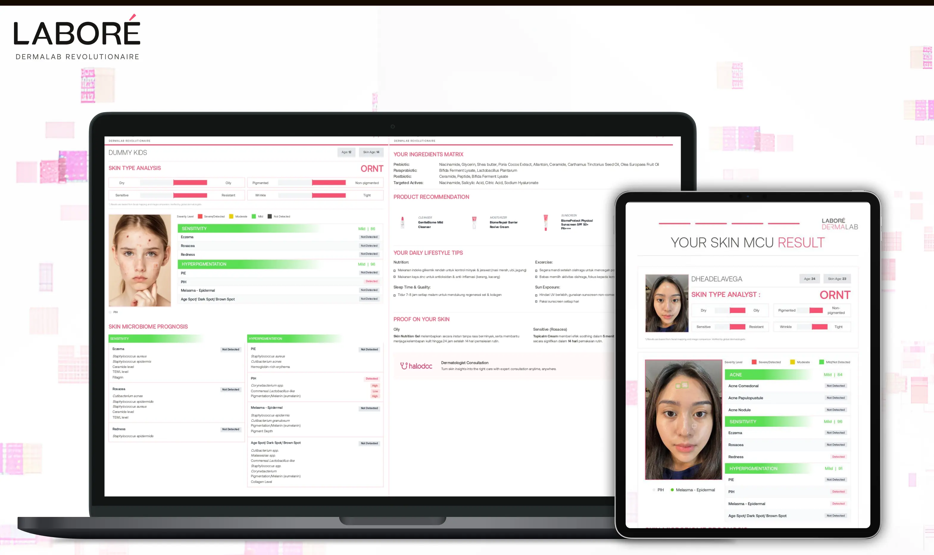 Labore Microbiome Analyzer screenshot 1